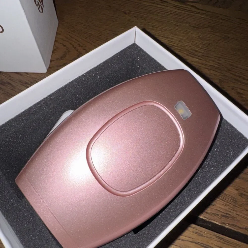 RoseSkinCo IPL Hair Removal Device Pink Corded Electric CE FCC RoHS Certified